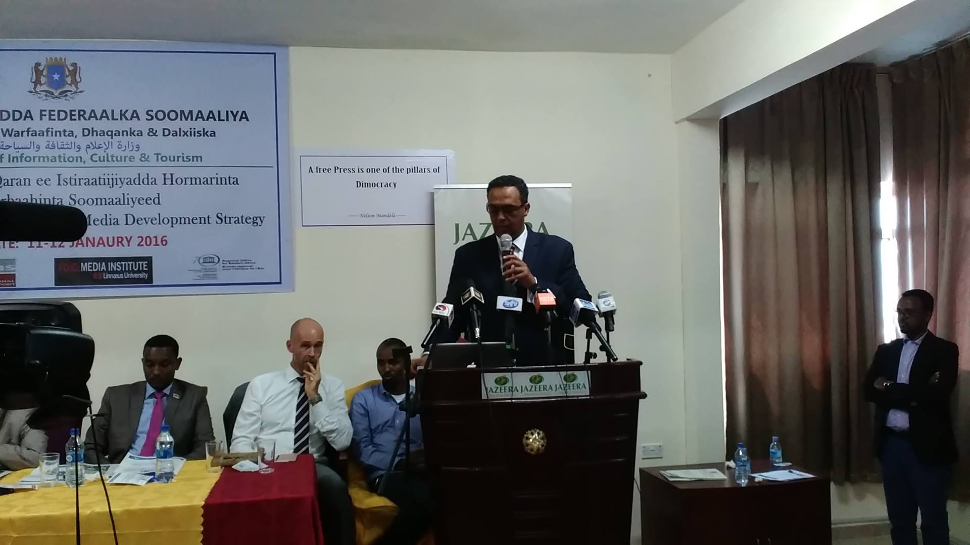 Khudbadaha laga jeediyay furitaanka shirka Warbaahinta ee Muqdisho – SAWIRRO