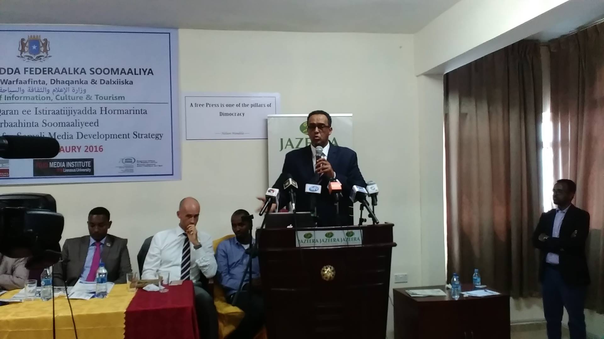 Khudbadaha laga jeediyay furitaanka shirka Warbaahinta ee Muqdisho – SAWIRRO