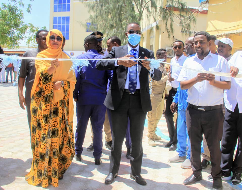 Daawo Sawirrada: xarunta degmada shibis oo dib-udhis lagu sameeyay