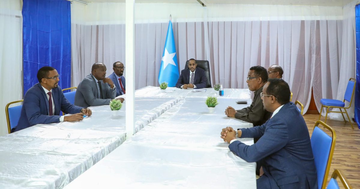 R/W Rooble oo la kulmay Guddoonka Guddiga FEIT iyo Xoghayeyaasha guud ee Labada Aqal “SAWIRRO”