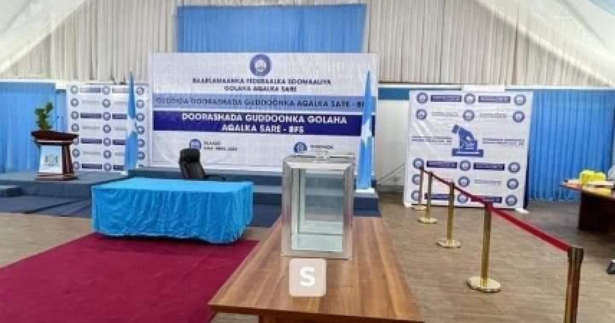 Qaban-qaabada doorashada guddoonka Aqalka sare oo ka socota Muqdisho