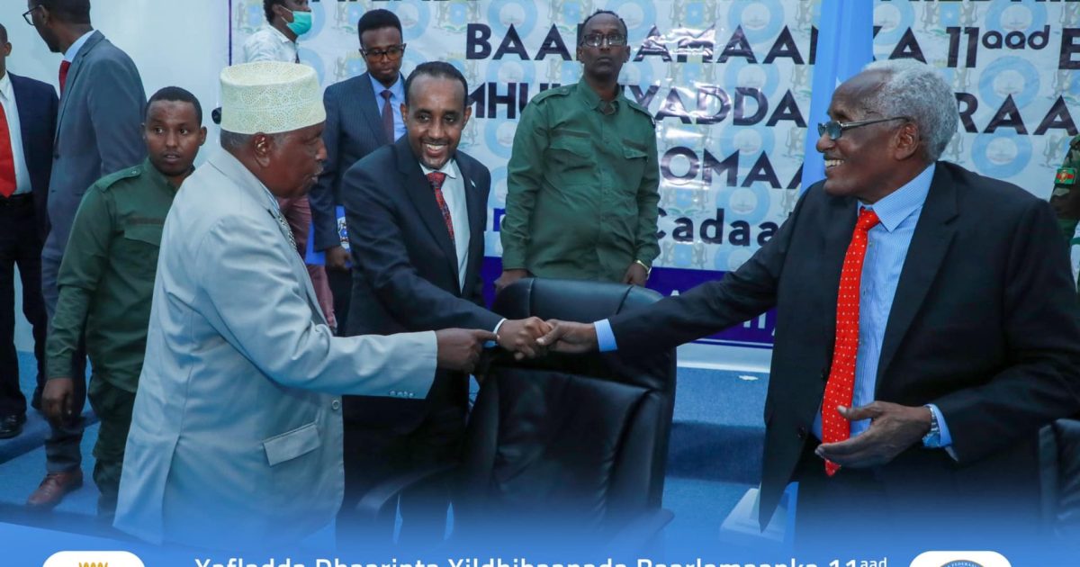 R/W Rooble oo u Hambalyeeyey Guddoonka KMG ee ay doorteen Xildhibaannada Labada aqal