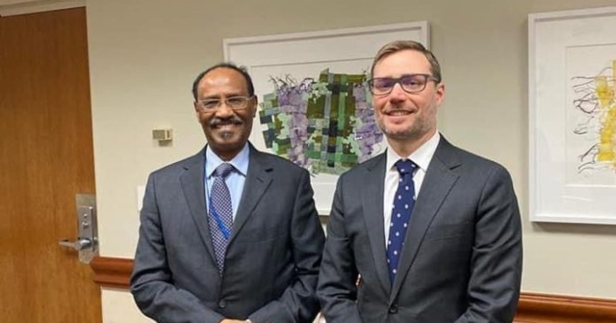 Wasiirka Maaliyadda oo Washington kula kulmay Madaxweyne ku xigeenka Bangiga Adduunka