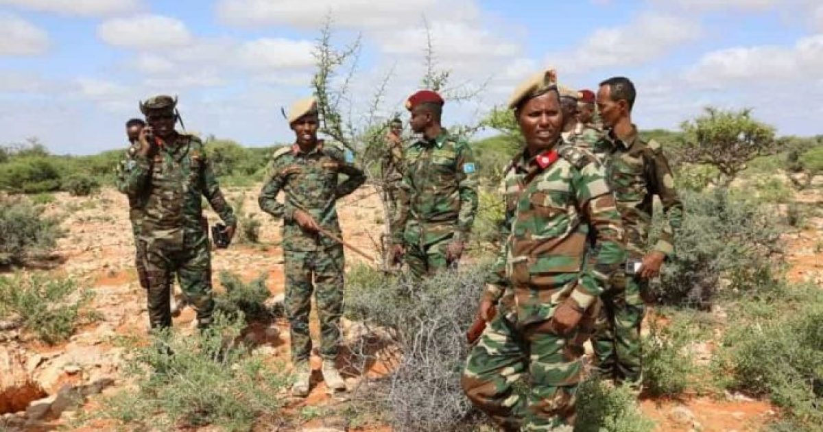 Taliyaha Ciidanka Xoogga Dalka oo gaaray Bakool