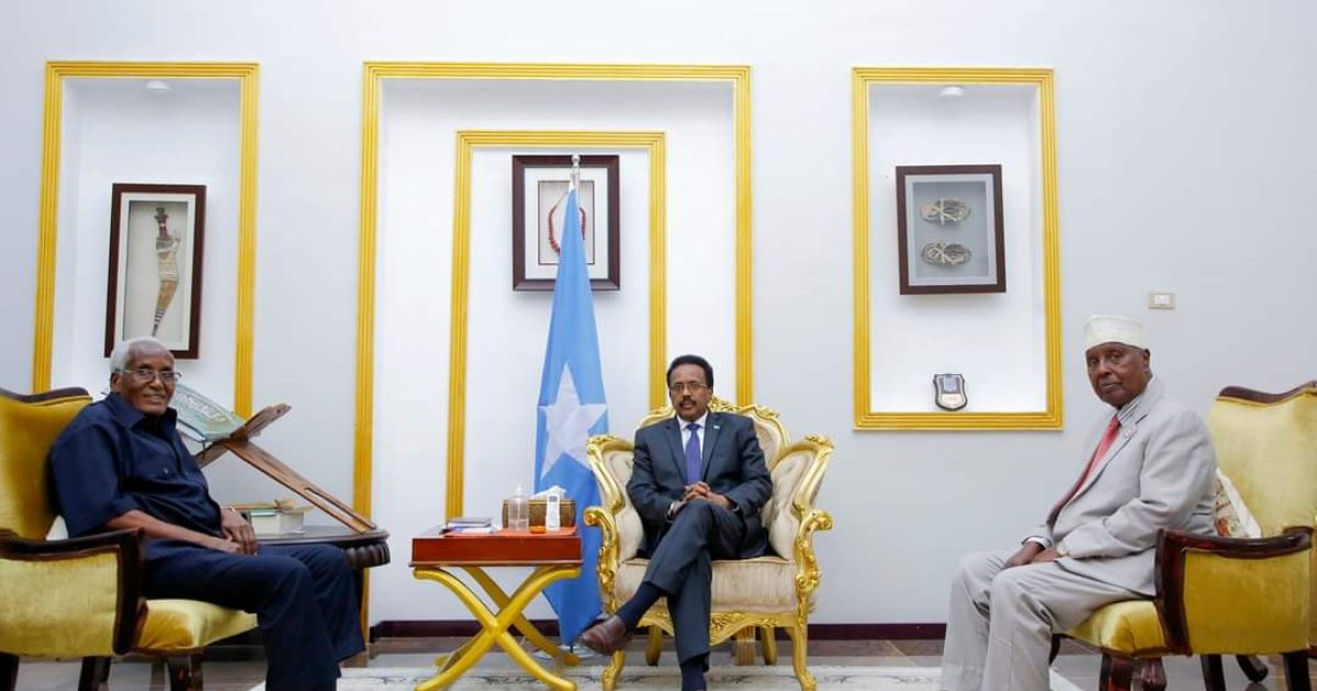 Madaxweyne Farmaajo oo la kulmay Guddoomiyeyaasha Kumeel Gaarka ah ee Labada Aqal “SAWIRRO”