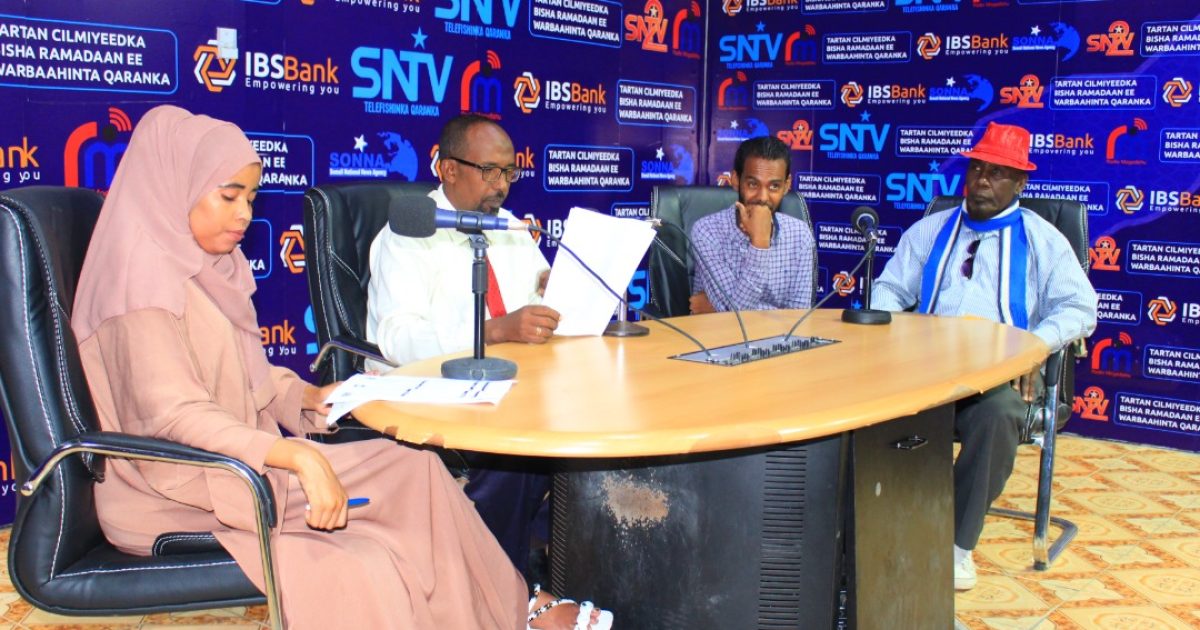 Tartamayaasha Degmada Kismaayo oo caawa u gudbay wareegga 4 dhamaadka ee tartanka “SAWIRRO”