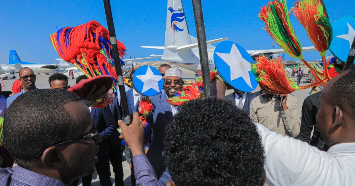 Madaxweynaha Dowlad Gobaleedka Jubbaland oo gaaray Muqdisho “SAWIRRO”