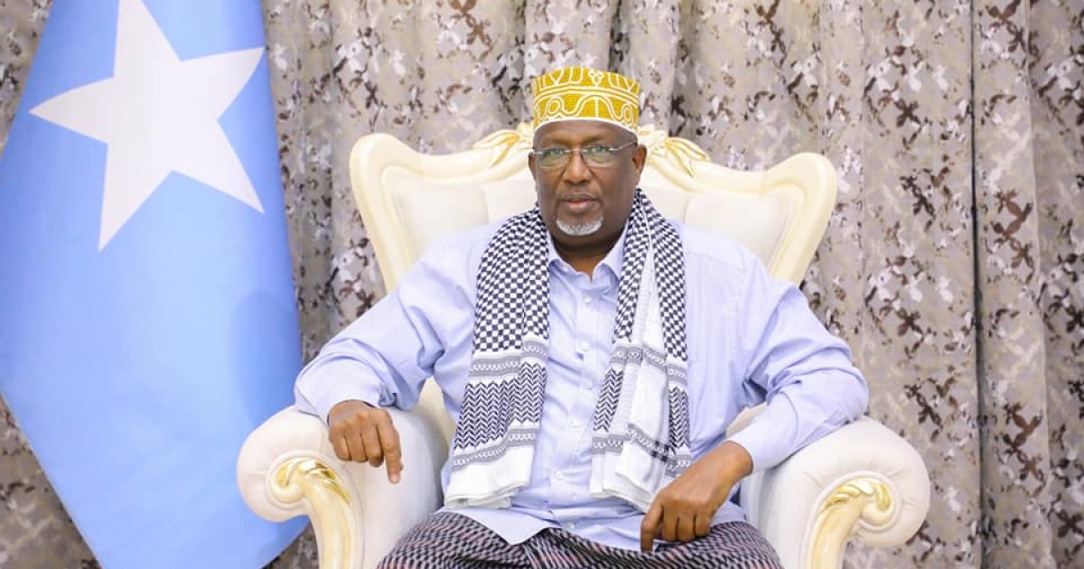 Guddoomiye Golaha Shacabka oo qaabilay Boqor Cusmaan Aw-Maxamuud