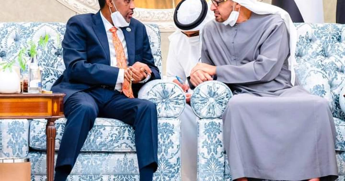 R/W Rooble oo markale la kulmay Madaxweynaha Isutagga Imaaraadka