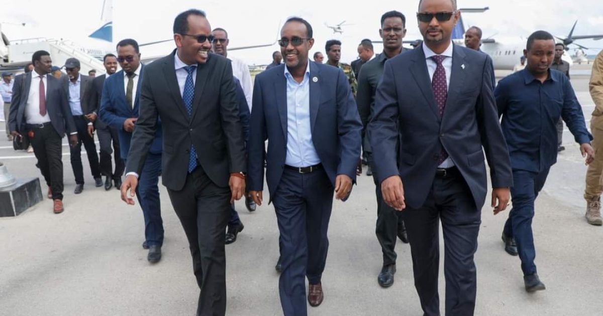 Ra’iisul Wasaare Rooble oo dalka dib ugu soo laabtay “SAWIRRO”