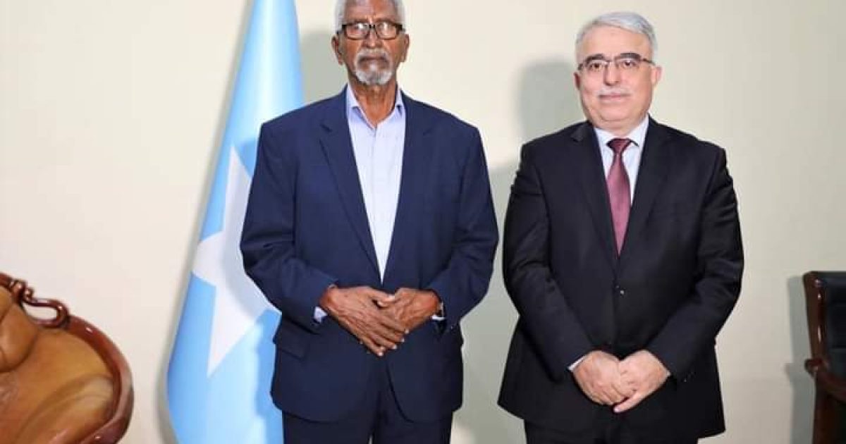 Guddoomiyaha Golaha Aqalka sare oo  la kulmay safiirka Turkiga u qaabilsan Soomaaliya