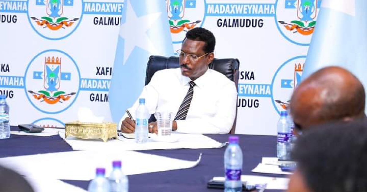 Horumarinta dhismaha Goleyaasha deegaanka Galmudug oo laga shiray “SAWIRRO”