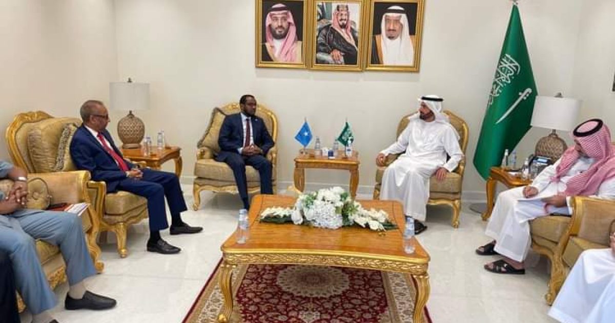 Wasiirka Awqaafta XFS oo la kulamay Wasiirka Xajka ee Boqortooyada Sacuudiga