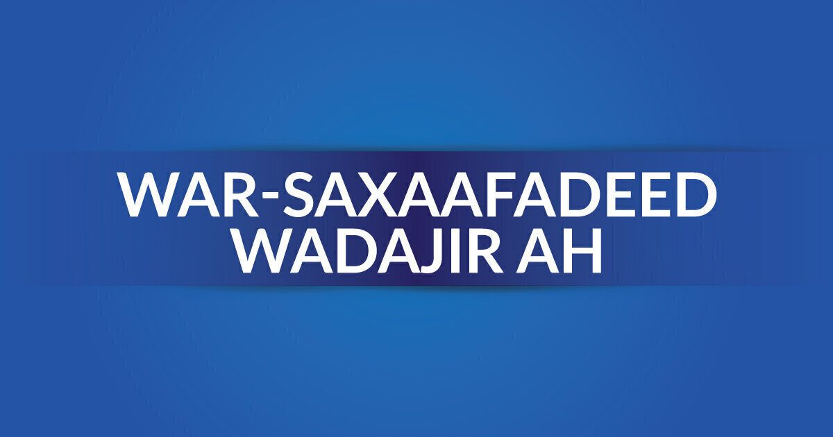 Beesha Caalamka oo dardaaran u dirtay xildhibaanada Soomaaliyeed, ka hor doorashada