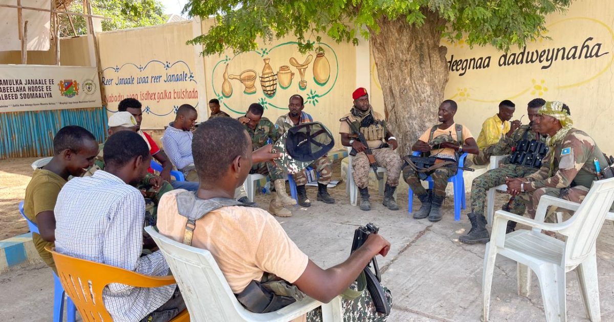 Nin ka soo goostay Nabadiidka Al-Shabaab oo lagu soo bandhigay Janaale