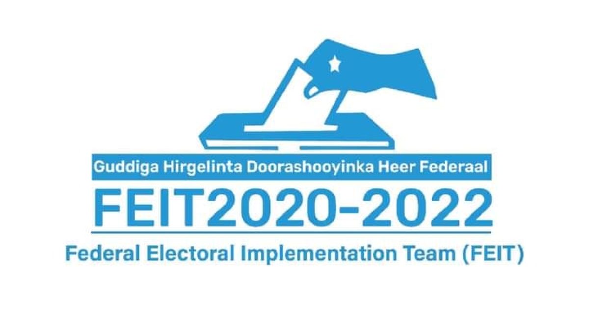 Guddiga Hirgelinta Doorashooyinka Heer Federaal ee FEIT oo aqbalay kala diristii Raisulwasare Rooble.