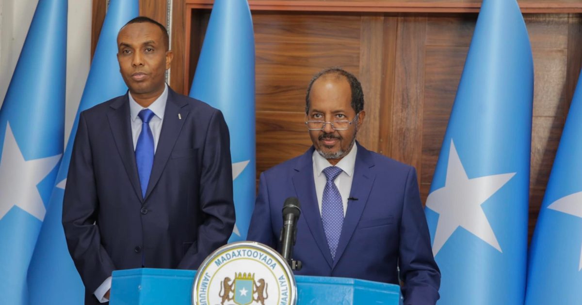 Madaxweyne Xasan Sheekh oo magacaabay Ra’iisul Wasaaraha Xukuumadda Federaalka Soomaaliya