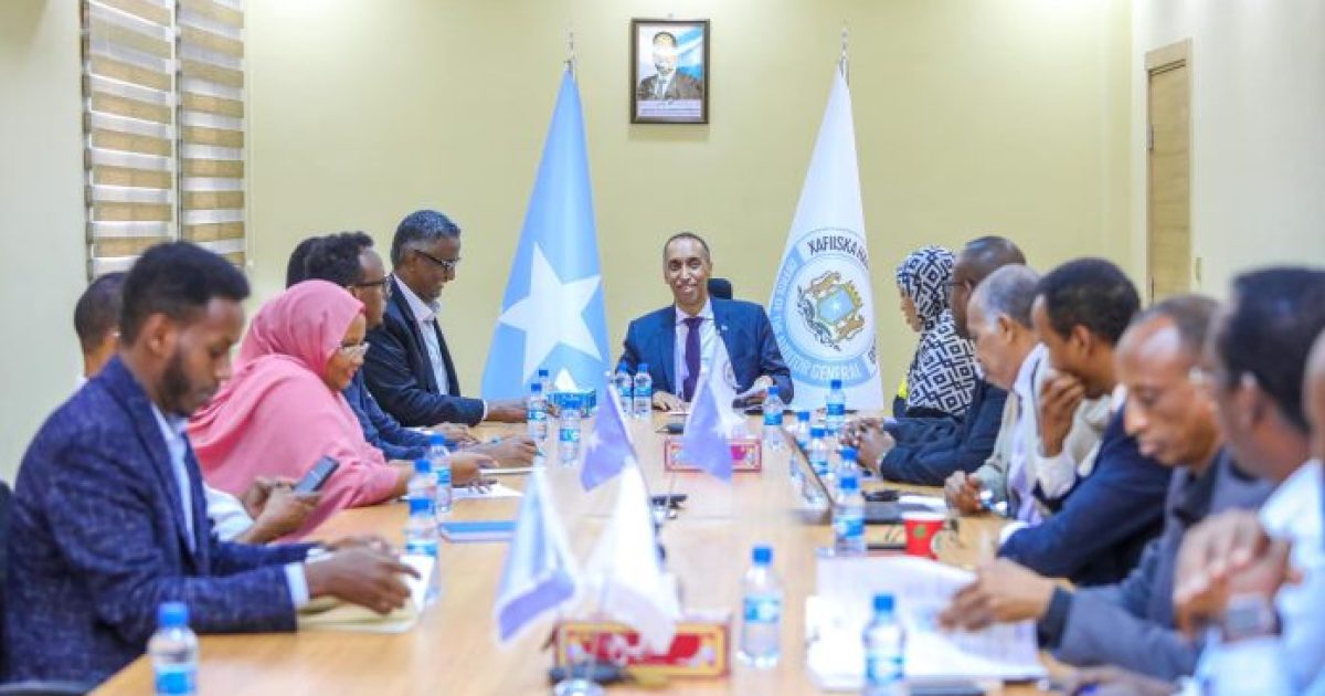 Hanti-dhowraha guud ee Qaranka oo kulan la yeeshay iskuduwaha mashaariiicda Bangiga Adduunka