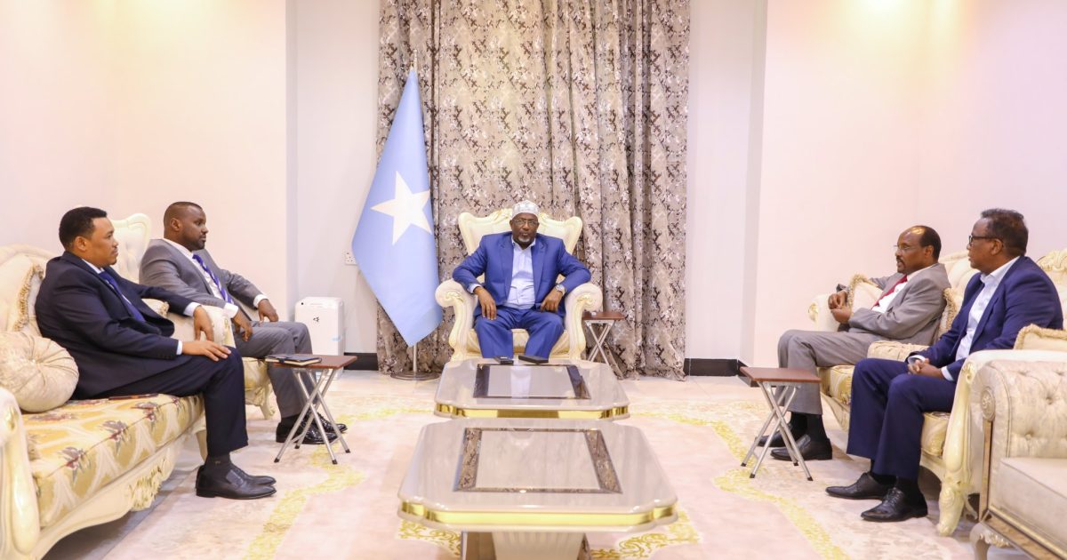 Guddoomiyaha Golaha Shacabka oo la kulmay qaar ka mid ah Guddoomiyeyaasha Golaha Wakiilada dowlad Goboleedyada