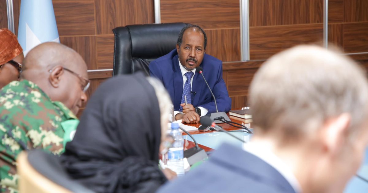 Madaxweyne Xasan Sheekh oo kulan la qaatay Wakiillada Beesha Caalamka ee Soomaaliya “SAWIRRO”