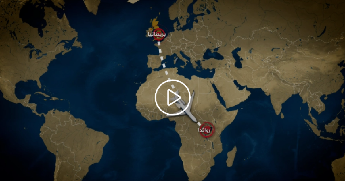 Qorshahii dib u celintii Qaxootiga Britain ku sugan oo la hakiyay