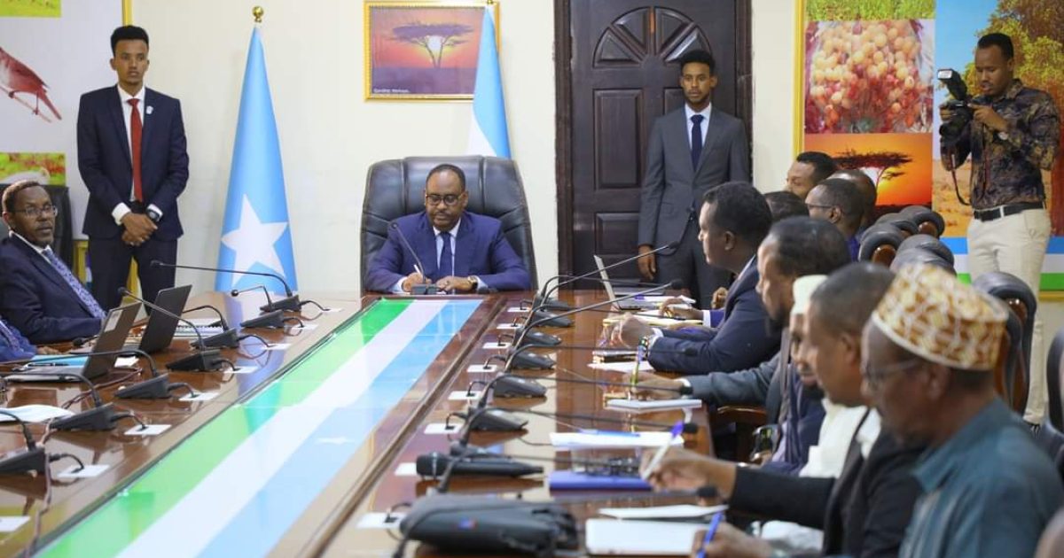 Madaxweynaha Puntland oo furay shir looga hadlaayo dakhliga guud ee Puntland