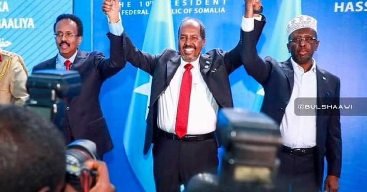 Xasan Sheekh oo loo caleemo-saaray madaxweynaha 10aad ee JFS