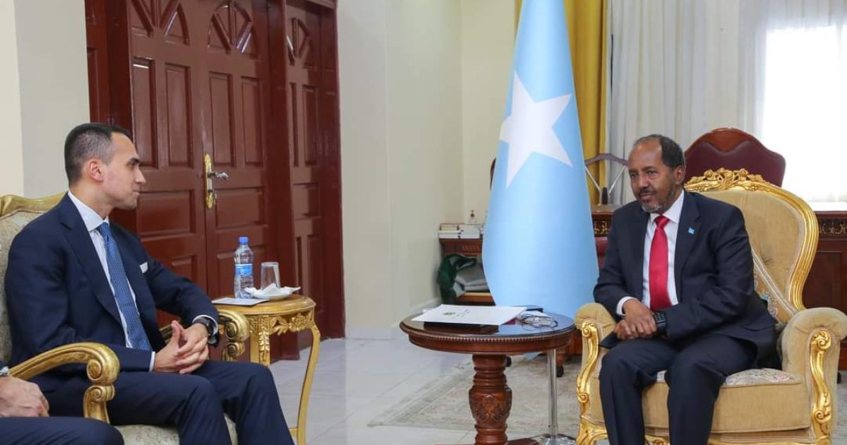 Madaxweynaha dalka oo kulan la qaatay Wasiirka arrimaha dibadda Talyaaniga