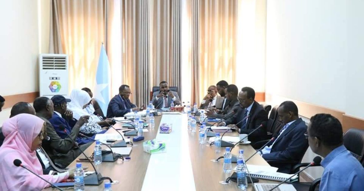 Guddiga KMG Maaliyadda oo Maanta kulan Ku yeesheen xarunta Aqalka Sare “SAWIRRO” 