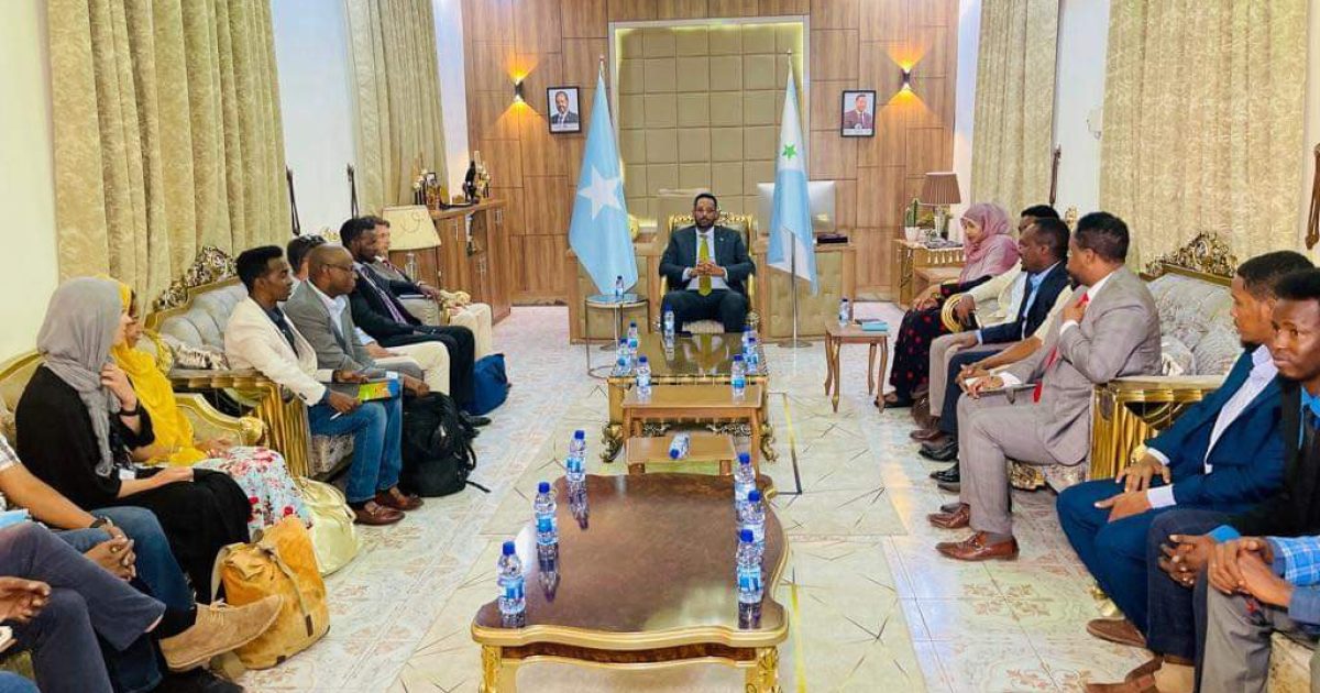 Madaxweyne ku-xigeenka Galmudug oo qaabilay Wafdi ka socda Hay’adaha QM 