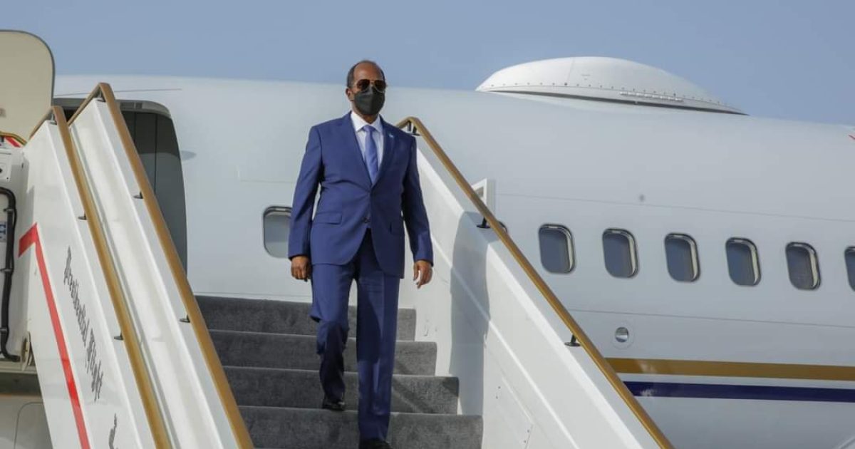 Madaxweynaha dalka oo si diirran lagu soo dhaweeyay Dalka Isu-tagga Imaaraadka Carabta