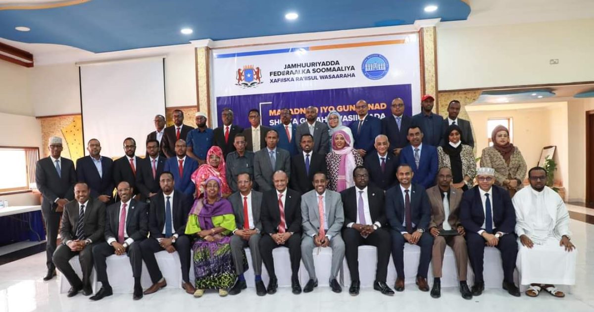 R/WaRooble oo Gollahiisa Wasiirada ugu mahadcelshay Wada shaqeyntii “SAWIRRO”