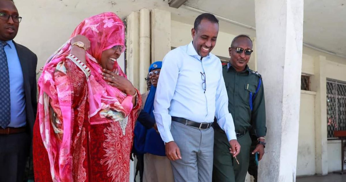 Ra’iisul Wasaare Rooble oo booqday dekadda Muqdisho 