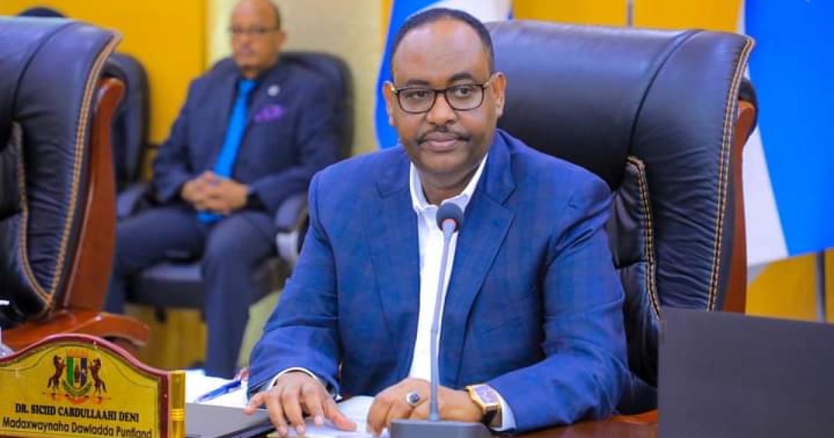 Deni oo guddoomiyay shirka Golaha Wasiirada