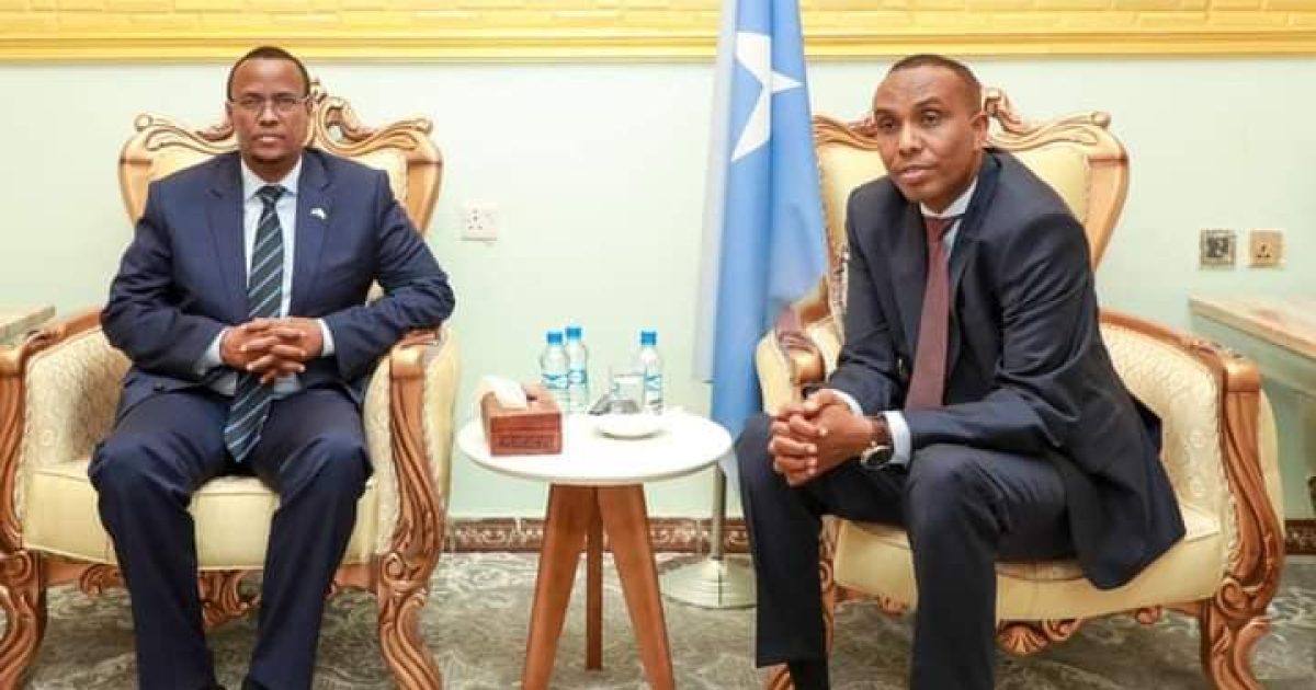 RW Xamse oo la kulmay madaxweynaha Hirshabeelle