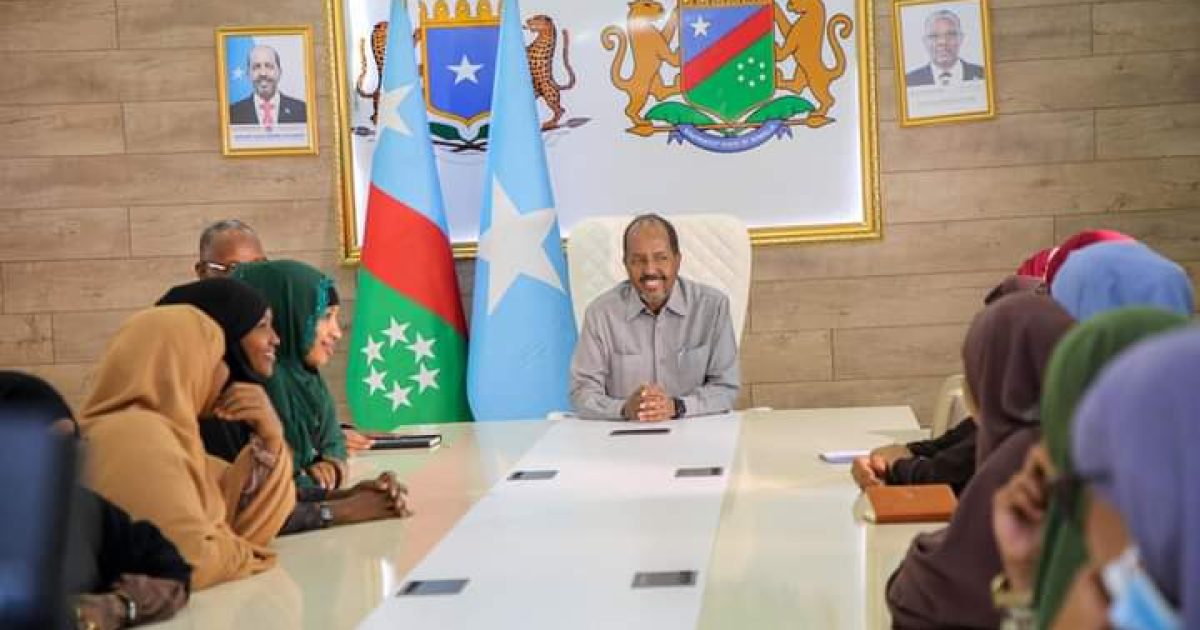 Madaxweynaha JFS oo kulan la qaatay Dhalinyarada iyo Haweenka Koonfur Galbeed