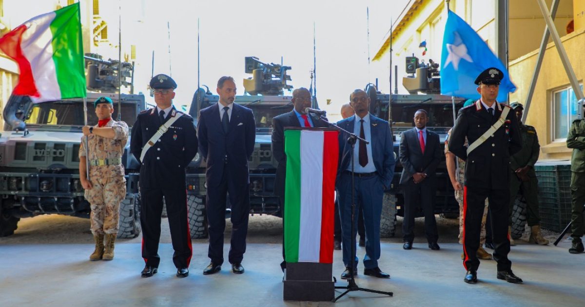 Guddoomiyaha Golaha Shacabka oo ka qeybgalay Xuska Maalinta Qaran ee Talyaaniga