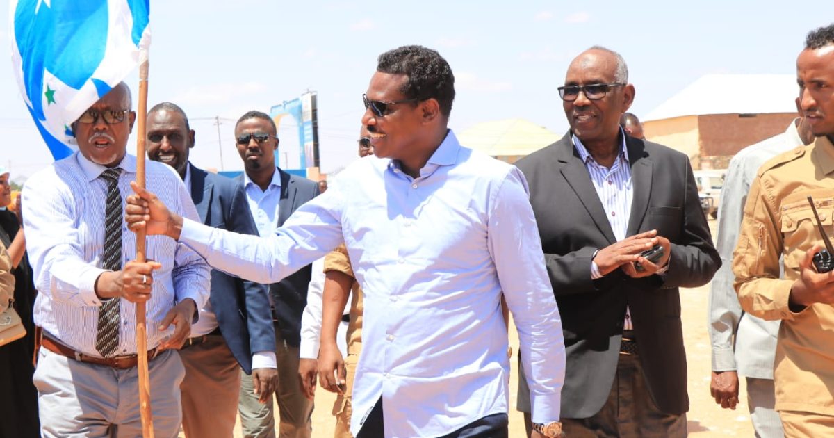 Madaxweynaha Galmudug oo lagu soo dhaweeyay Magaalada Cadaado