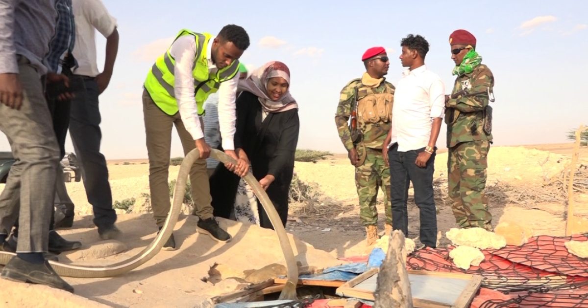 Guddoomiye Ku-xigeenka Labaad Baarlamaanka Galmudug oo gaartay deegaanka Qorye-weyn