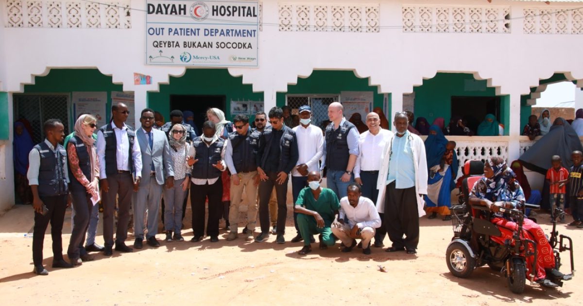 Wafdi ka socda WHO oo gaaray Dhuusamareeb “SAWIRRO”