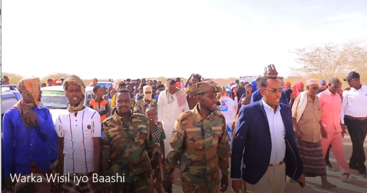 Guddoomiyaha gobolka Mudug oo booqday magaalada Wisil