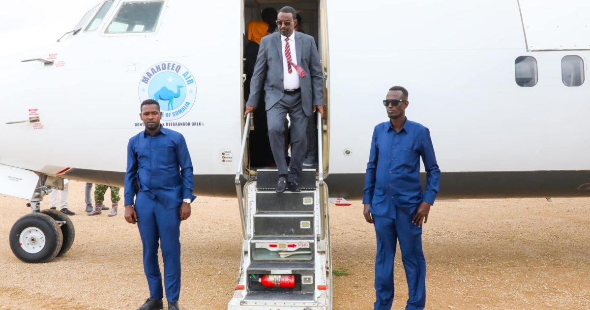 Madaxweyne Ku-Xigeenka Hirshabeelle oo gaaray Jowhar
