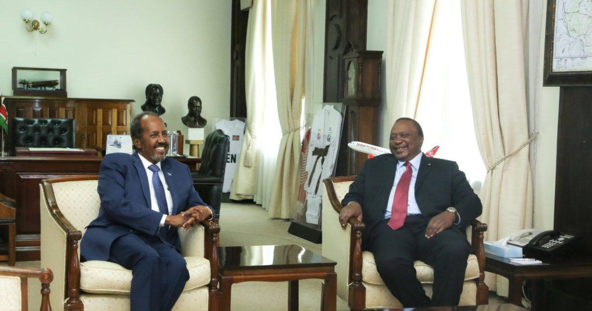 Madaxweyne Xasan Sheekh oo Wadahadallo miro dhal ah la yeeshay dhiggiisa Kenya