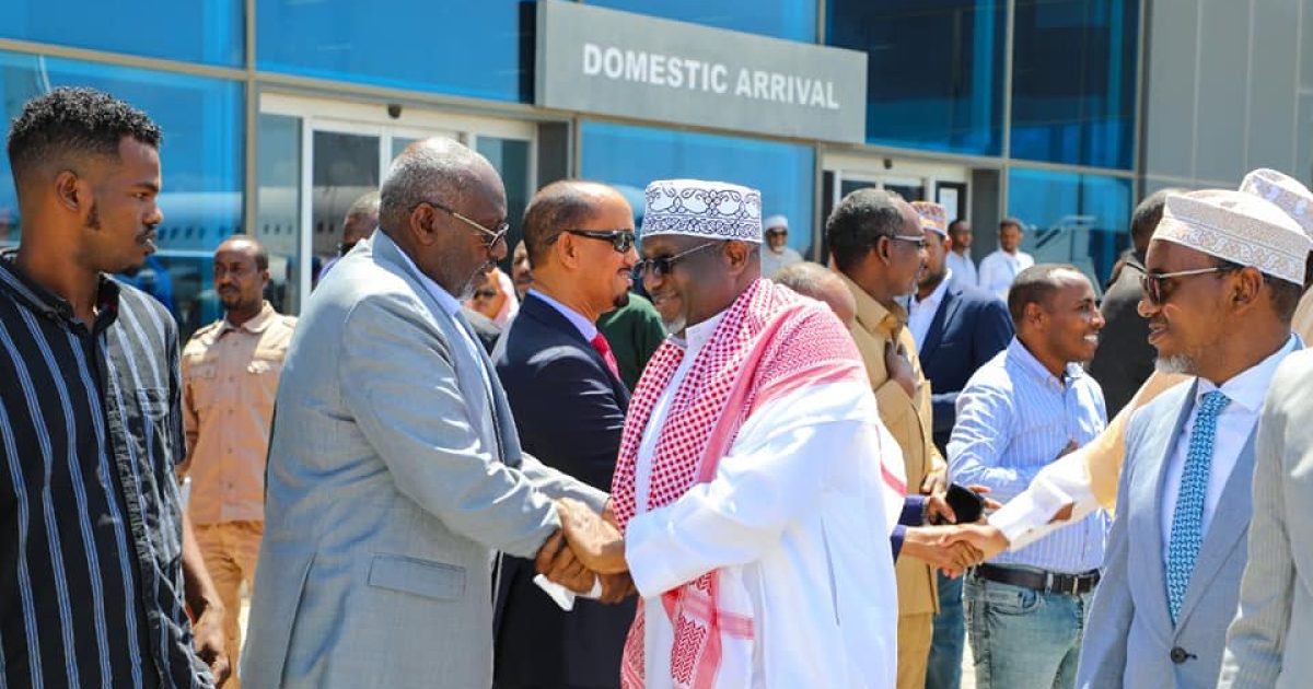 Guddoomiyaha Golaha Shacabka oo dalka dib ugu soo laabtay “SAWIRRO”