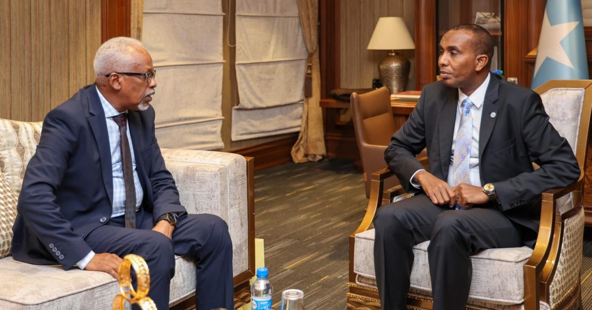 Ra’iisul Wasaaraha XFS oo la kulmay Sii-hayaha Safiirka Safaaradda Jamhuuriyadda Jabuuti ee Soomaaliya