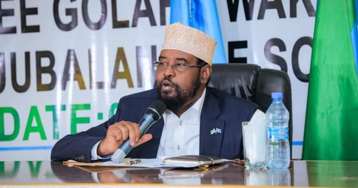 Madaxweynaha Jubbaland oo furay kalfadhiga 4aad ee maamulkiisa
