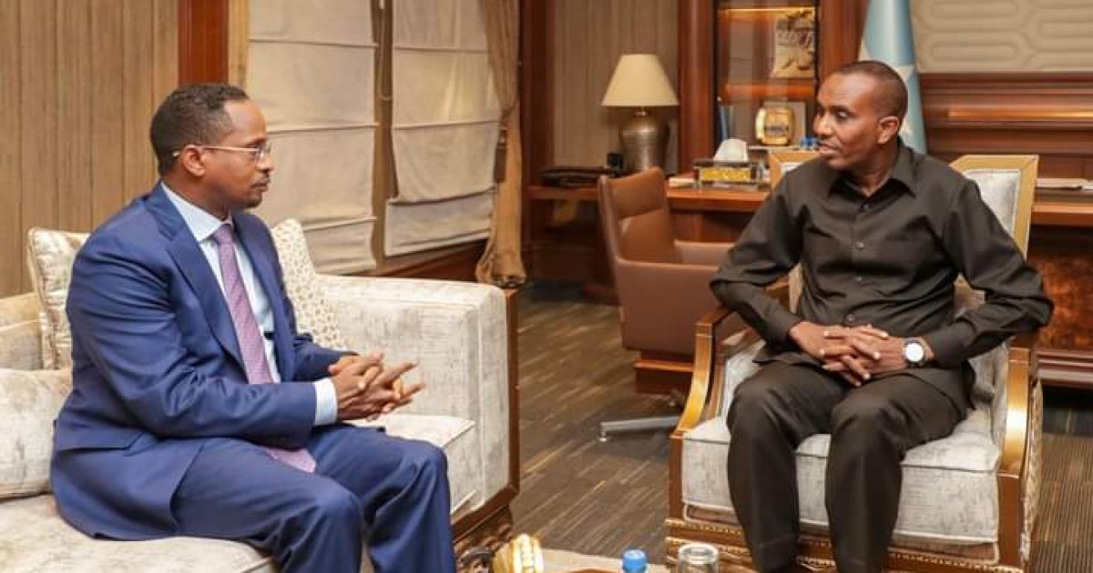 Ra’iisul Waraaraha oo kulan la qaatay safiirka Itoobiya u fadhiya Soomaaliya