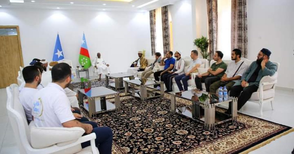 Laftagareen oo soo dhaweeyay wafdi ka socday Turkiga