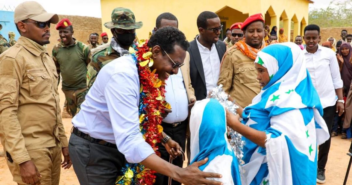 Madaxweynaha Galmudug oo lagu soo dhaweeyay Dagmada Wisil “SAWIRRO”
