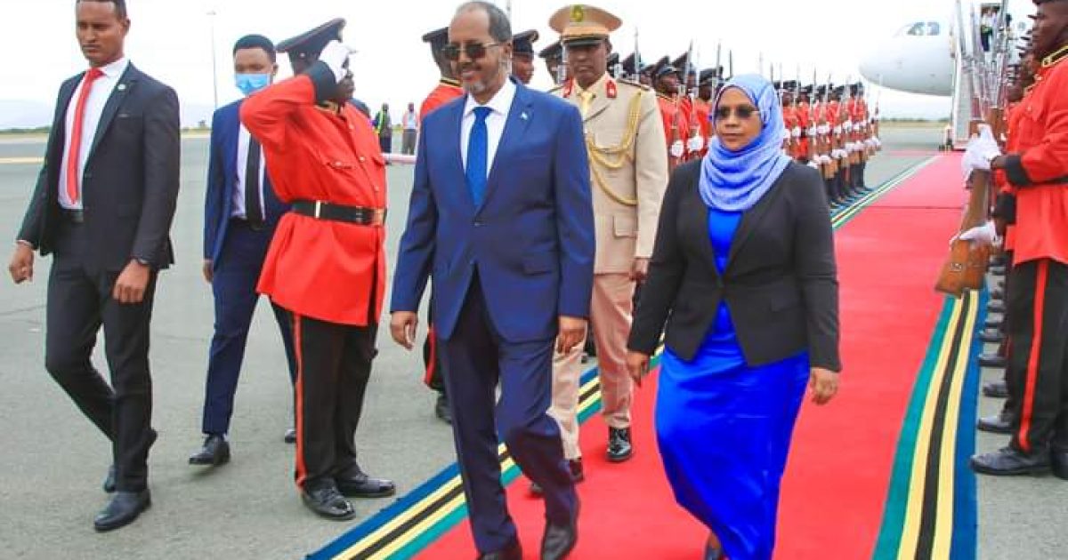 Madaxweynaha JFS oo gaaray Dalka Tansaaniya